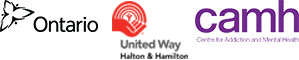 Our Funding Partners - Ontario Trillium, United Way, Centre for Addiction and Mental Health